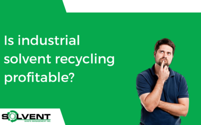Is industrial solvent recycling profitable?