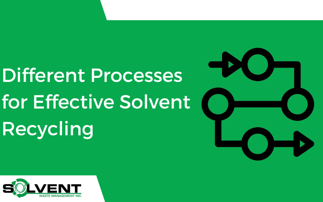 Different Processes for Effective Solvent Recycling