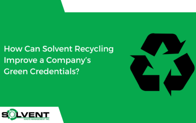 How Can Solvent Recycling Improve a Company’s Green Credentials?