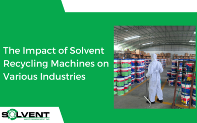 The Impact of Solvent Recycling Machines on Various Industries