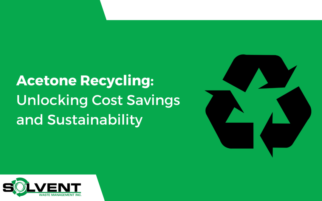 Acetone Recycling- Unlocking Cost Savings and Sustainability
