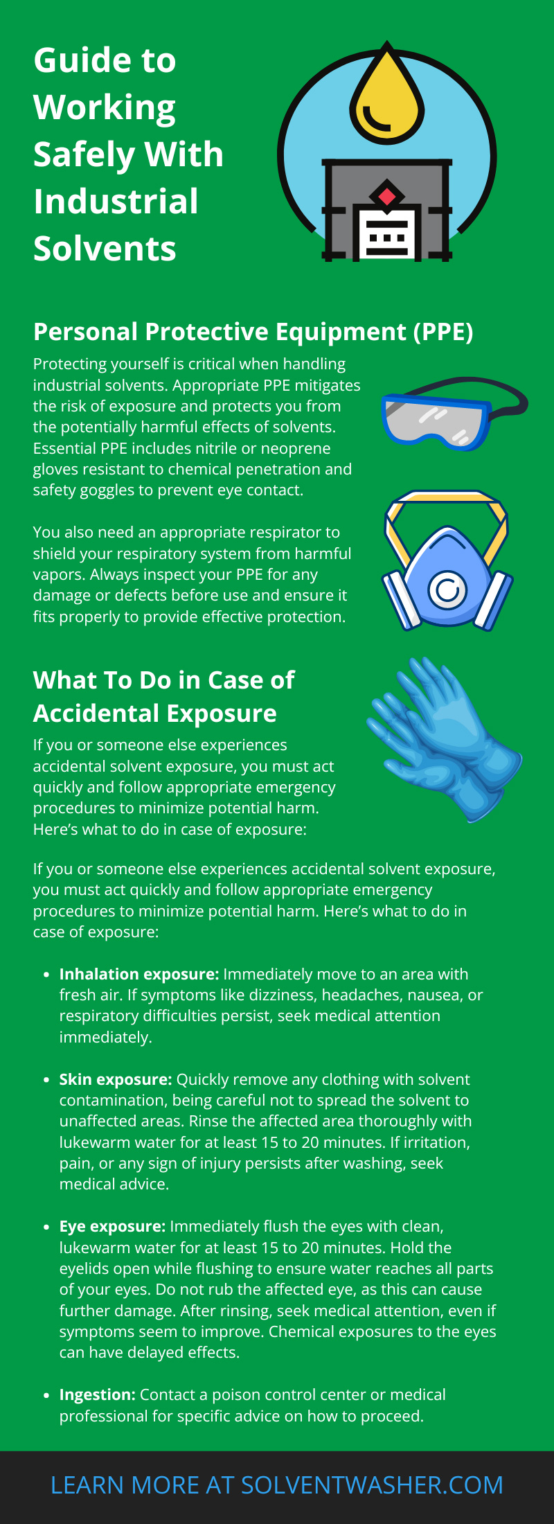 Guide to Working Safely With Industrial Solvents